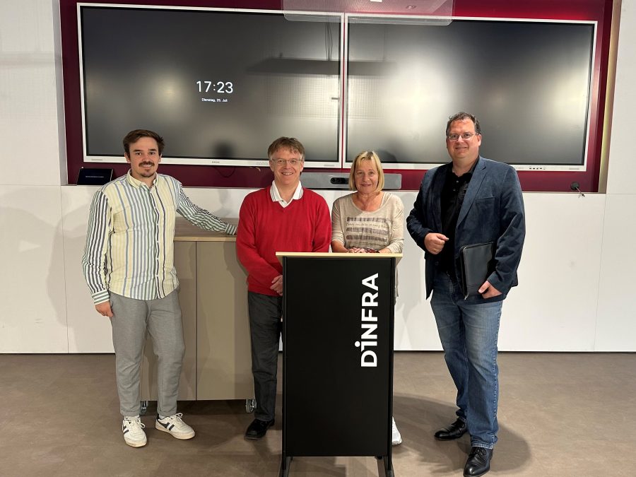 SPD-Fraktion Siegen im Rechenzentrum der DINFRA GmbH